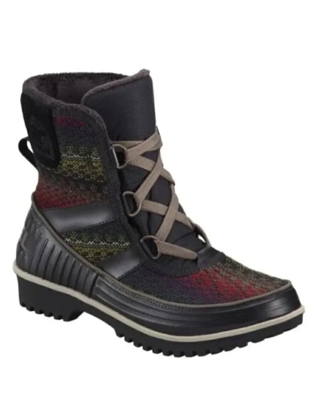 Sorel Tivoli II Blanket Suede Multicoloured Waterproof Boots - 6